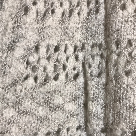 >>LAST<< Emerson Oversized Knit Cardi - Gray/Ivory - Picture 5 of 7